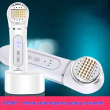 24k золото термальный Maggie RF прибор для красоты многоточечный массажный бисер микро-ток радио инструмент для красоты