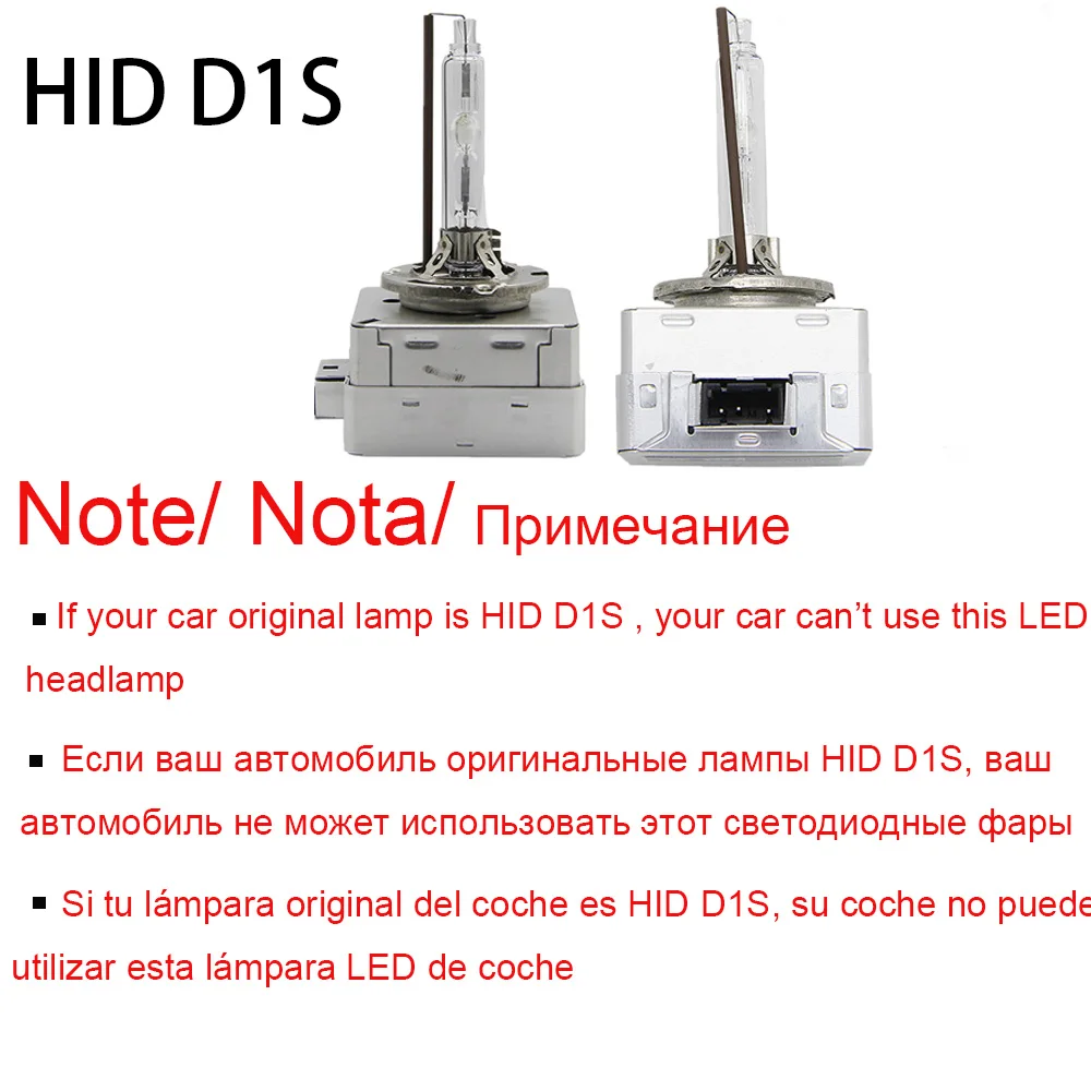 Автомобильная светодиодная лампа YHKOMS D1S D2S D3S D4S H4 автомобильная H8 H11 9005 HB3 9006 HB4 H1 H3