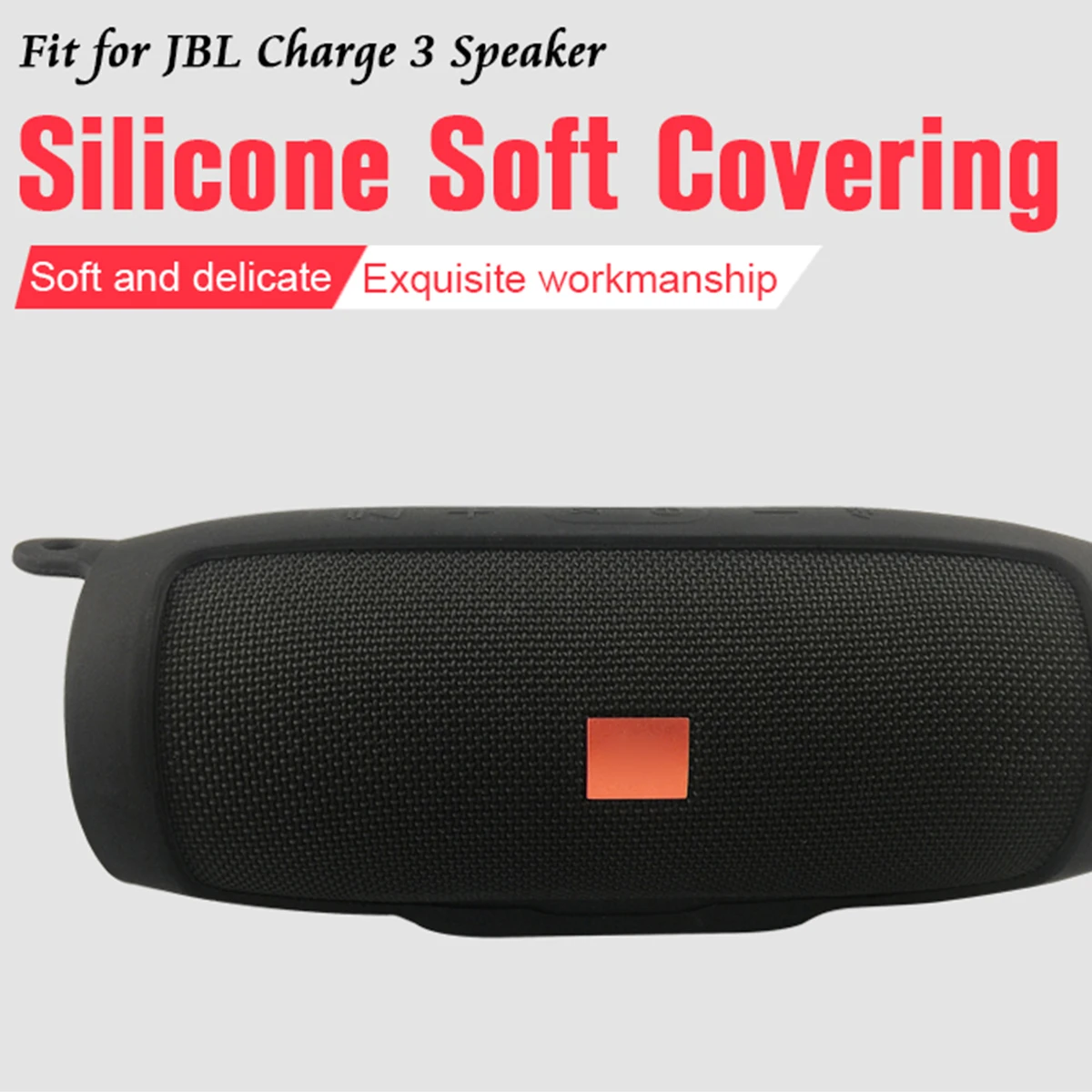 Мягкий силиконовый чехол для JBL Charge 3 ударопрочный водонепроницаемый защитный