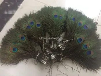 

200pcs/Lot 10-12'' Natural Peacock Feather 25-30cm Clothing Decoration Plumage Fashion Crafts Beautiful Home Decoration