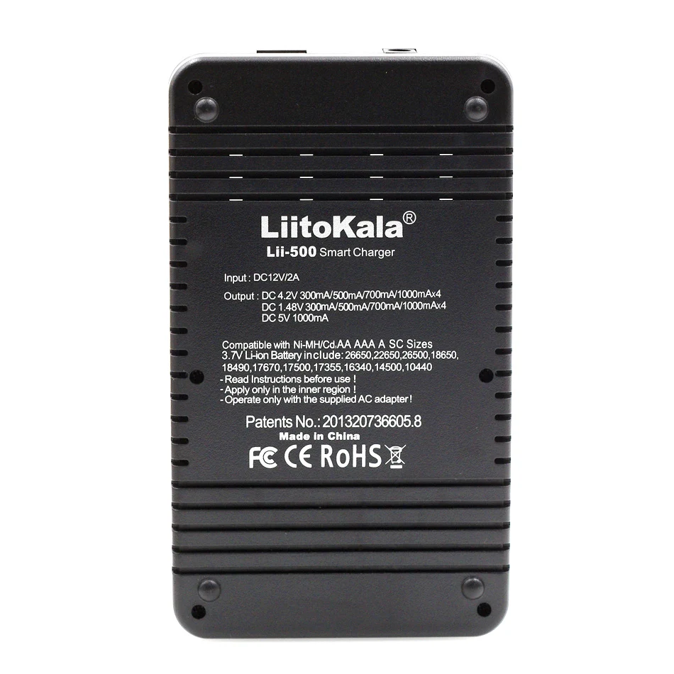 Умное устройство для зарядки никель-металлогидридных аккумуляторов от компании Liitokala: 3,7 V ЖК-дисплей 18650 18350 18500 16340 17500 25500 10440 14500 26650 1,2 V AA AAA зарядное устройство для никель-металл-гидридных и литиевых аккумуляторов Зарядное устройство