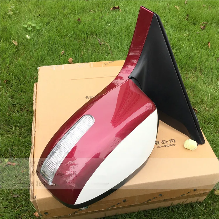 Оригинальное красное+ белое зеркало заднего вида в сборе для Suzuki Swift DB201