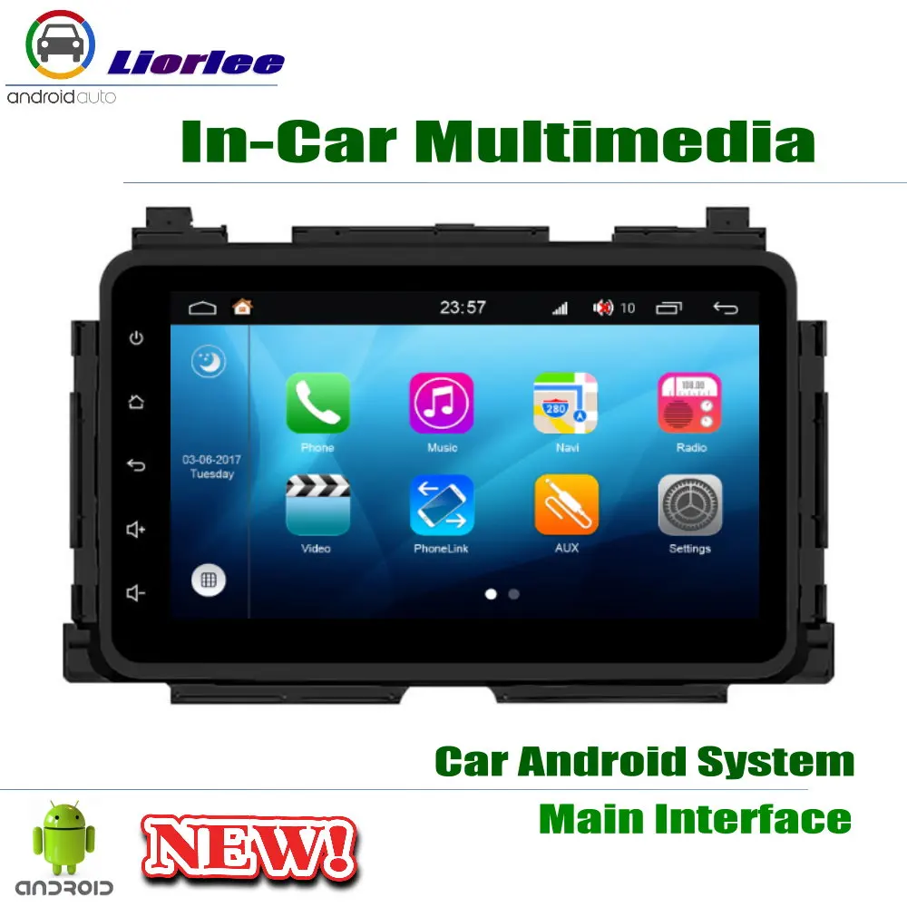 Clearance Carplayer Android System Core A53 PX5 8" HD IPS LCD Screen For Honda HR-V HRV 2014~2019 Radio Player GPS Navi Multimedia 3
