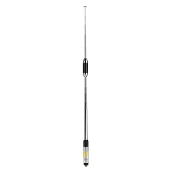 

SOONHUA RH 770 VHF UHF Dual Band High Gain Antenna SMA Female Antenna Retractable Telescopic For Kenwood BAOFENG Walkie Talkie