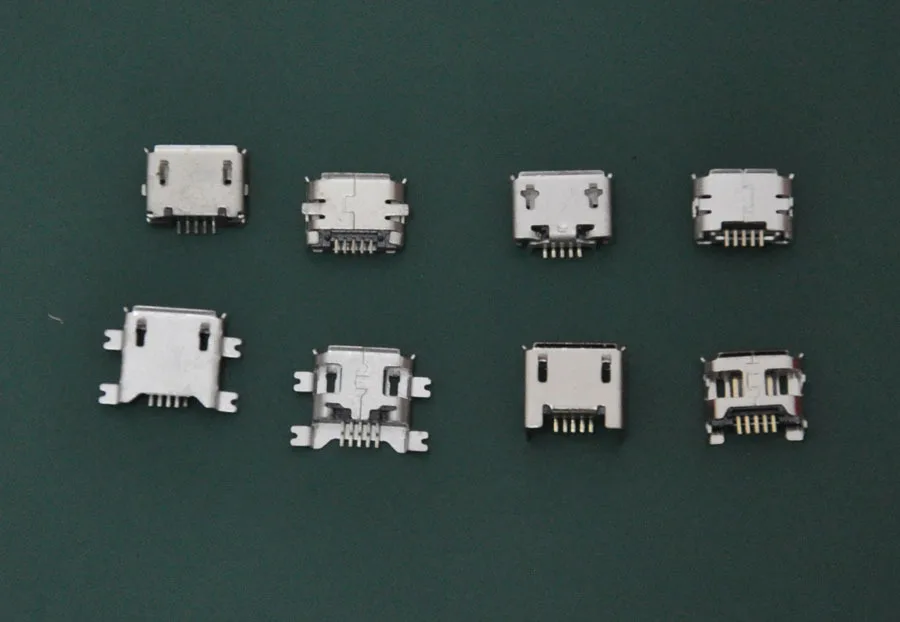 400pcs (4 model) Tablet and mobile phones Common used 5pin micro usb