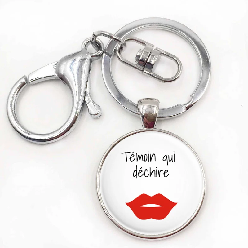 10silver keychain.