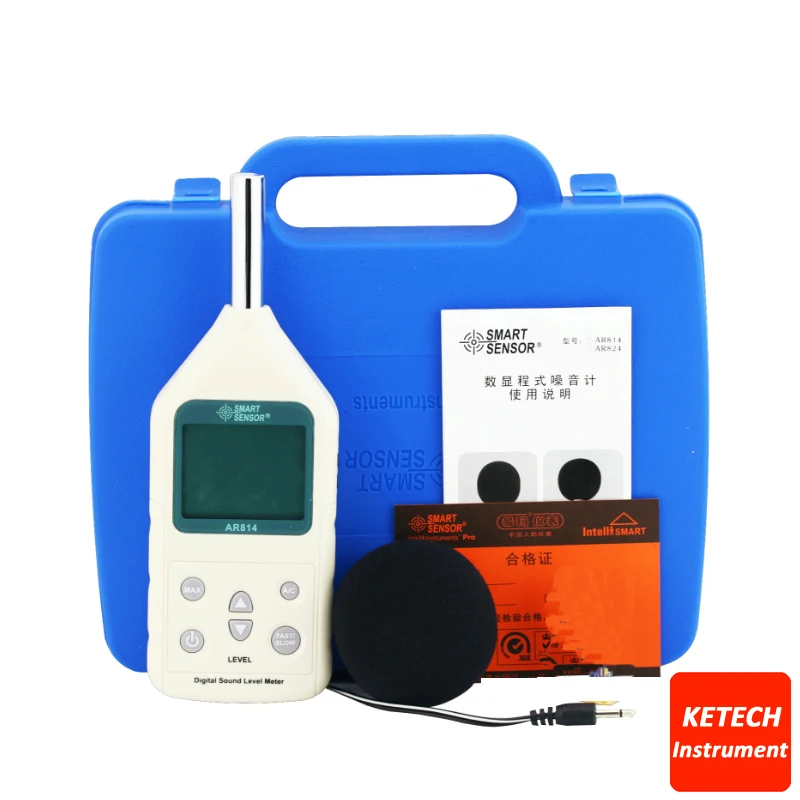 

AR814 Handheld Sound Level Meter (30-130dB)