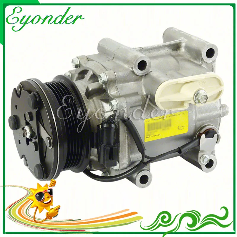 

AC A/C Air Conditioning Compressor Cooling Pump PV6 for FORD for IKONV FUSION 1.25 1.4 1.6 1123560 1466508 YS4H19D629AC 1064354