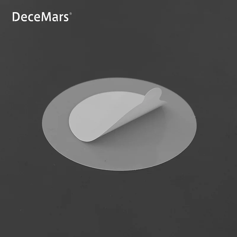 

30pcs/bag disposable Eyelash glue holder Pallet Eyelash Extension glue pads lashes stickers stand on eyelash jade stone
