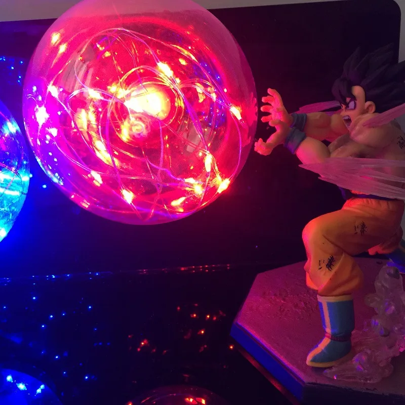 Dragon Ball Z Сон Гоку против Вегета супер saiсветодио дный yan светодиодные игрушки