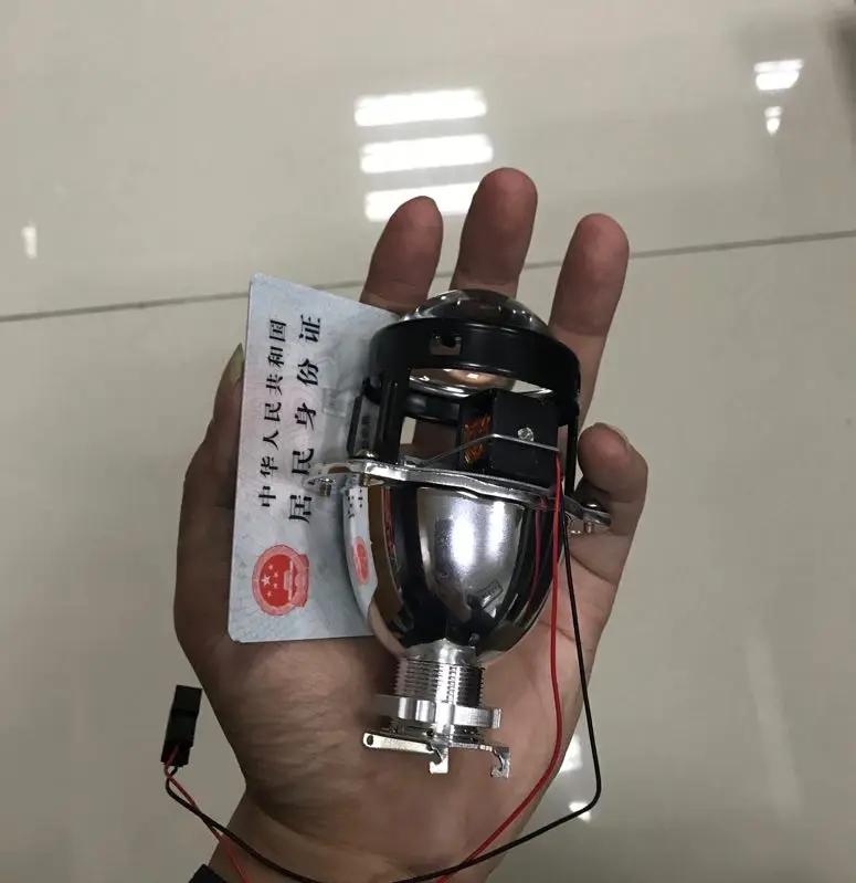 HID лампы Биксеноновые линзы проектора комплект 1,8 дюймов маленький размер с маской и B маска для h1 светодиодные фары HID лампы