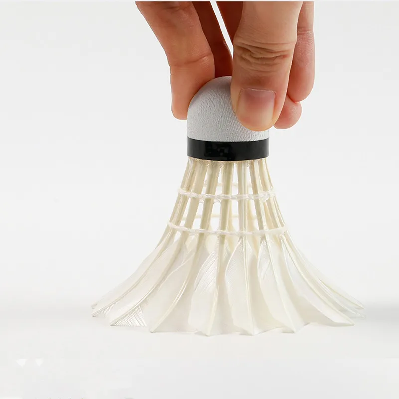 5 tubos/mucho bádminton Shuttlecock MY7 pluma de ganso volando estabilidad duraderas pajaritos mejor que forro A + 60 Battledore l9999SPE