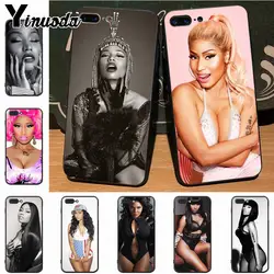 Yinuoda queen Nicki Minaj Лидер продаж мода люкс Обложка Телефон чехол для iPhone 7 plus X 6 6 S 7 8 8 плюс 5 5S случае