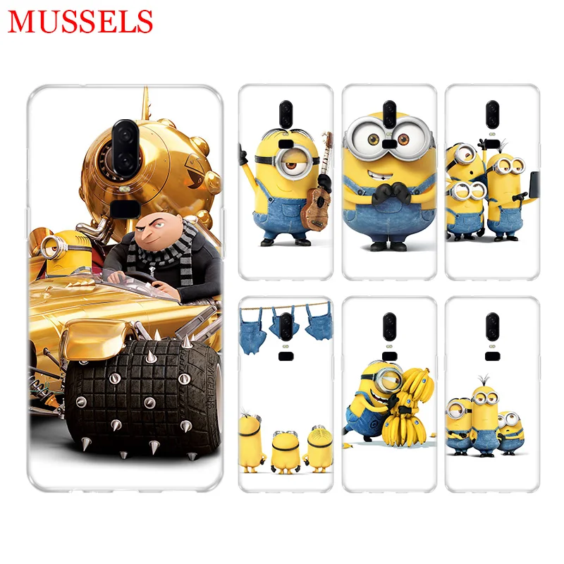 Minions Cute Cool Phone Back Case for font b OnePlus b font font b 7 b