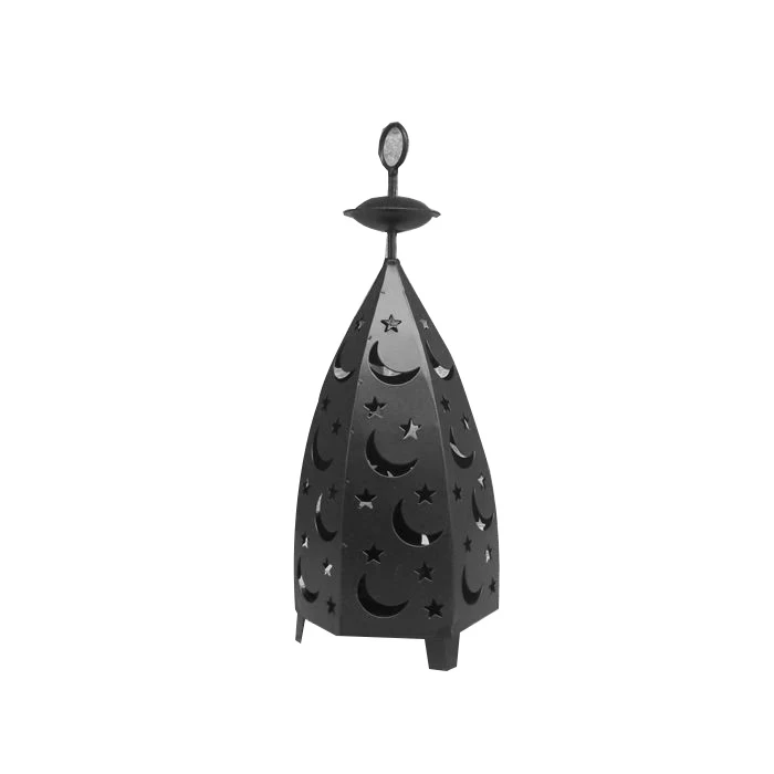 Новый креативный металлический подсвечник со звездой и луной Tealight винтажный