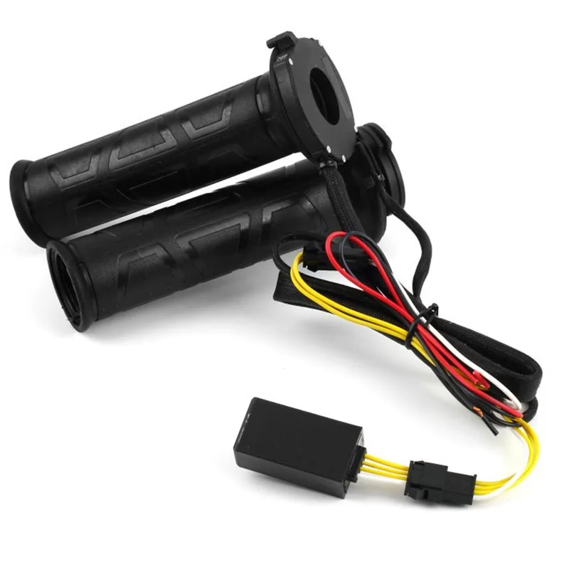 Goedkoop Motorcycle verwarmde Grips Warmers Stuur 22mm Atv Elektrische Verwarmde Gegoten Hand Groothandel
