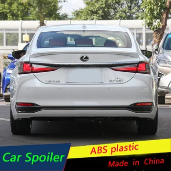 

For Lexus ES300 ES200 ES260 Spoiler ABS Material Car Rear Wing Primer Color Rear Trunk Spoiler For New Lexus ES Spoiler 2018