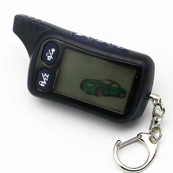 

TZ 9030 LCD Remote Controller Tamarack Key Fob for Russian Two way Car Alarm System Tomahawk TZ-9030 Tomahawk TZ9030
