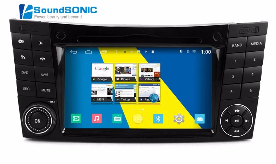 Best Android 4.4 Autoradio GPS Navi DVD Radio Stereo For Mercedes W209 W463 G350 G500 G55 W219 CLS350 CLS500 CLS550 CLS55 CLS66 9