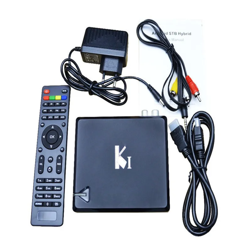 

2PCS New Brand K1 Android TV Box DVB T2 QuadCore Amlogic S805 1G/8G XBMC Smart TV Bluetooth HD WiFiPC with DVB-T2 Free Ship