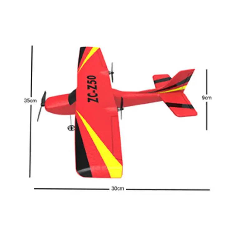 RC Самолет RTF 2CH 2 4G ZC Z50 модель самолета Glider дроны уличные игрушки для