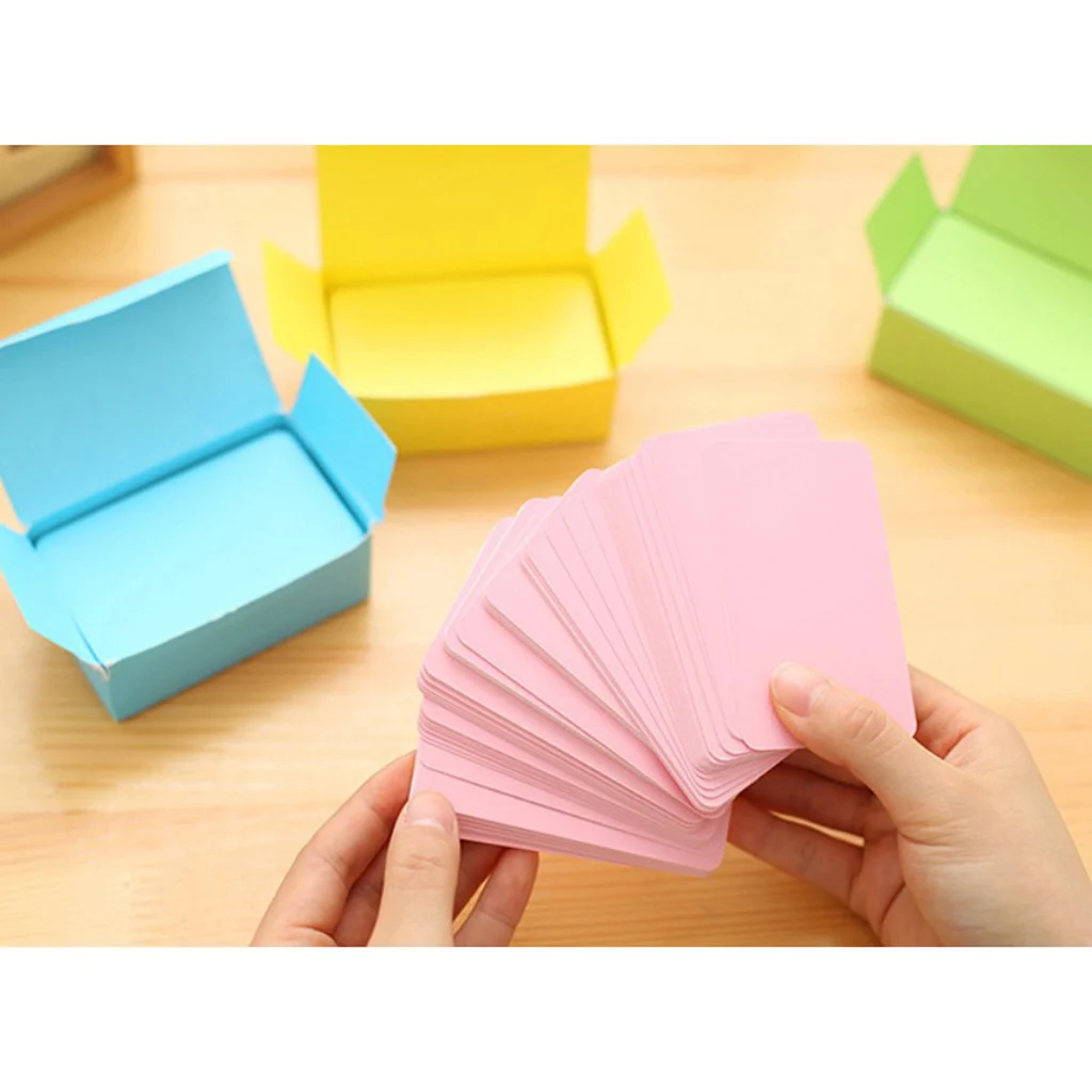 

8 Boxes Paper Blank Index Cards, perfect for flash cards, study notes and more