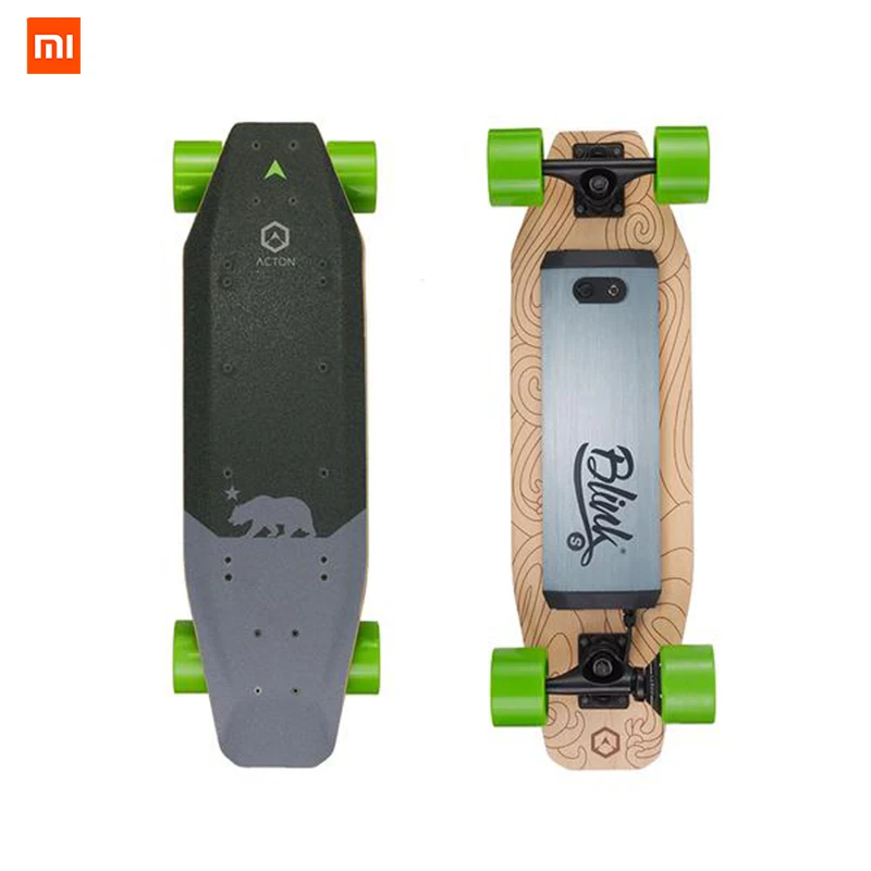 

Xiaomi ACTON Wireless Remote Control Smart Electric Skateboards LED Light 12 Km Endurance for 16 to 50 Year Old