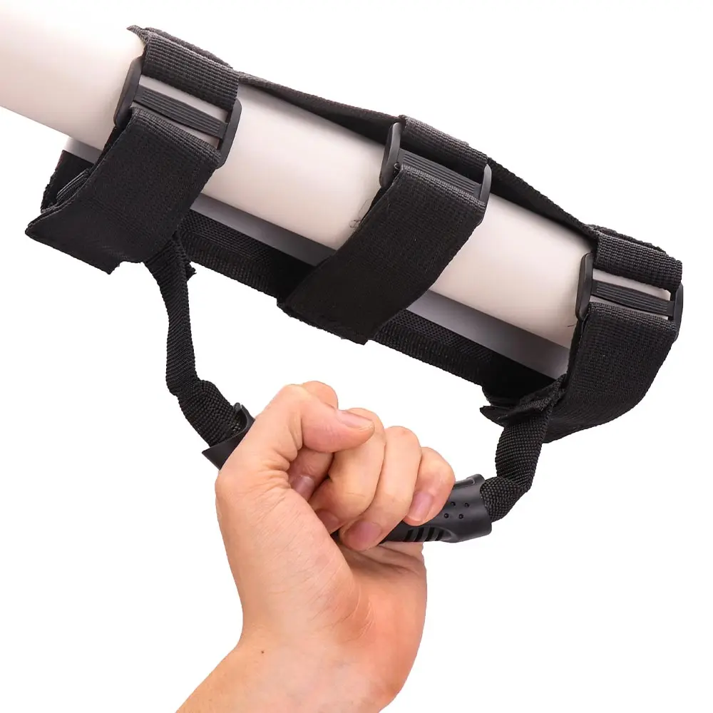 

KEMiMOTO Black Roll Bar Grab Handle Hand Hanging UTV For Polaris RZR 900 RZR XP 1000 For CAN AM Commander Maverick 800 1000
