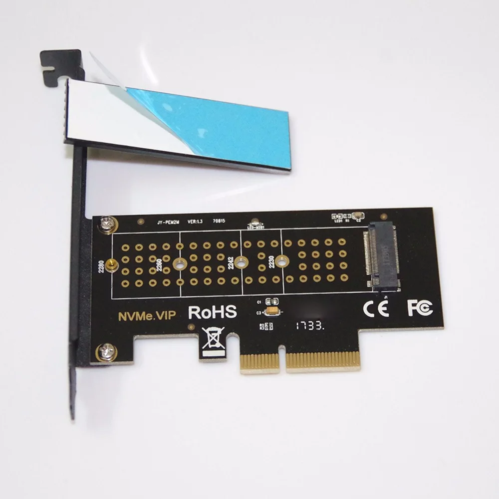 M.2 NVMe PCIE SSD для PCI Express 3 0x4 адаптер XP941 SM961 960Pro M6e поддерживает PCIe Gen3/2 NGFF 80/60/42/30 мм SSD| |
