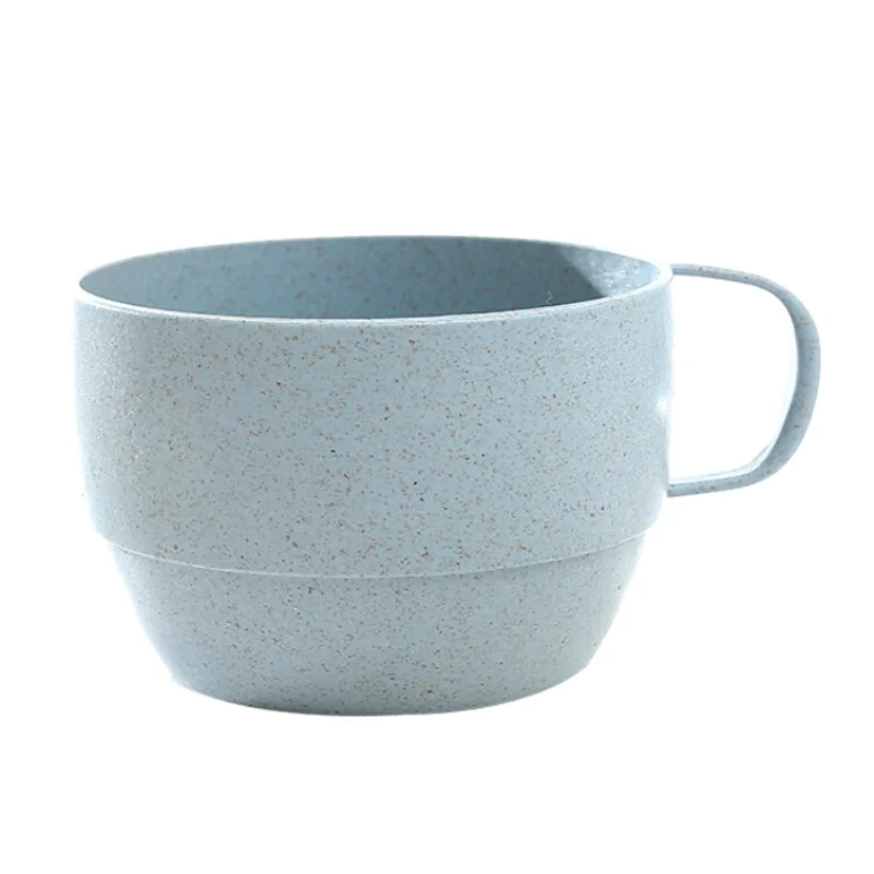 Экологичная пшеничная соломенная молочная офисная чашка для кофе пластиковая чашка для завтрака чайная чашка напитки воды чашки