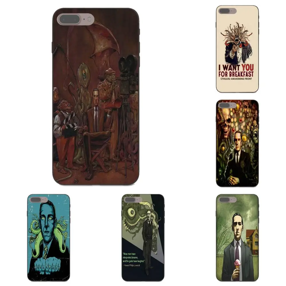 Cool Lovecraft Film Festival Diy Цветная печать TPU для Samsung Galaxy A3 A5 A6 A6s A7 A8 A9 Star Plus 2016 2017