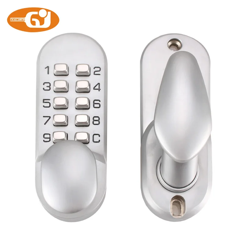 Цинковый сплав механический замок двери цифровой замок|mechanical lock|digital lockdoor digital lock