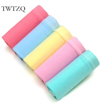 

TWTZQ 5Pcs/Lot New Candy Color Lingerie Cotton Sexy Panties Comfort Underwear Women Panties Girl Ladies Briefs Calcinha 3NK082