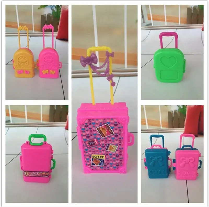 barbie doll storage case