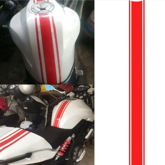 

Car Motorcycle Sticker DIY Fuel Tank Cap Reflective Sticker Pinstripe Sticker Racing Sticker