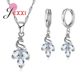 

Korean Luxury Elegant Women Romantic 925 Sterling Silver Higher Quality Jewelry Sets For Her Best Surprise Gift
