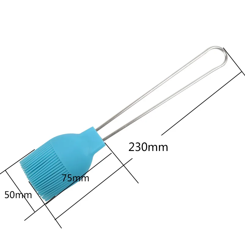 Многофункциональные силиконовые кондитерские ручки из нержавеющей стали кисти проволока щетка для выпечки шашлыки барбекю Basting Кондитерские аксессуары для торта