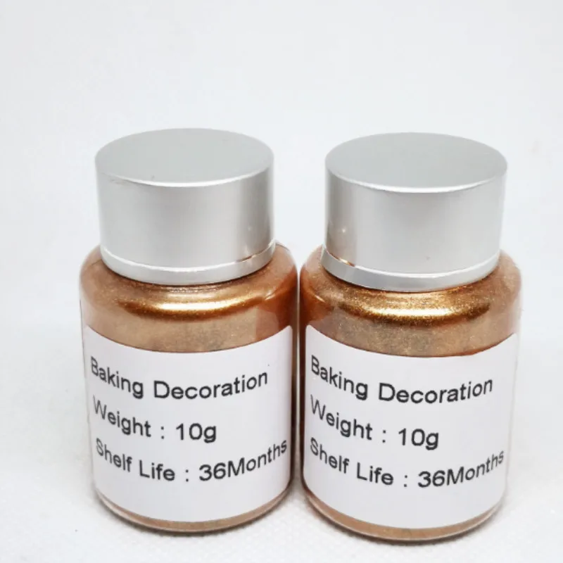 

20g Edible Copper Glitter Powder Mousse Cake Fondant Macaron Chocolate Decoration Powder Pearl Baking Color Dust