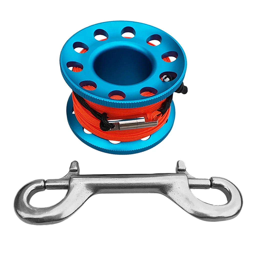 MagiDeal Perfeclan Scuba Diving SMB Surface Marker Buoy Signal Tube & Dive Reel Spool Scuba Diving Accessories