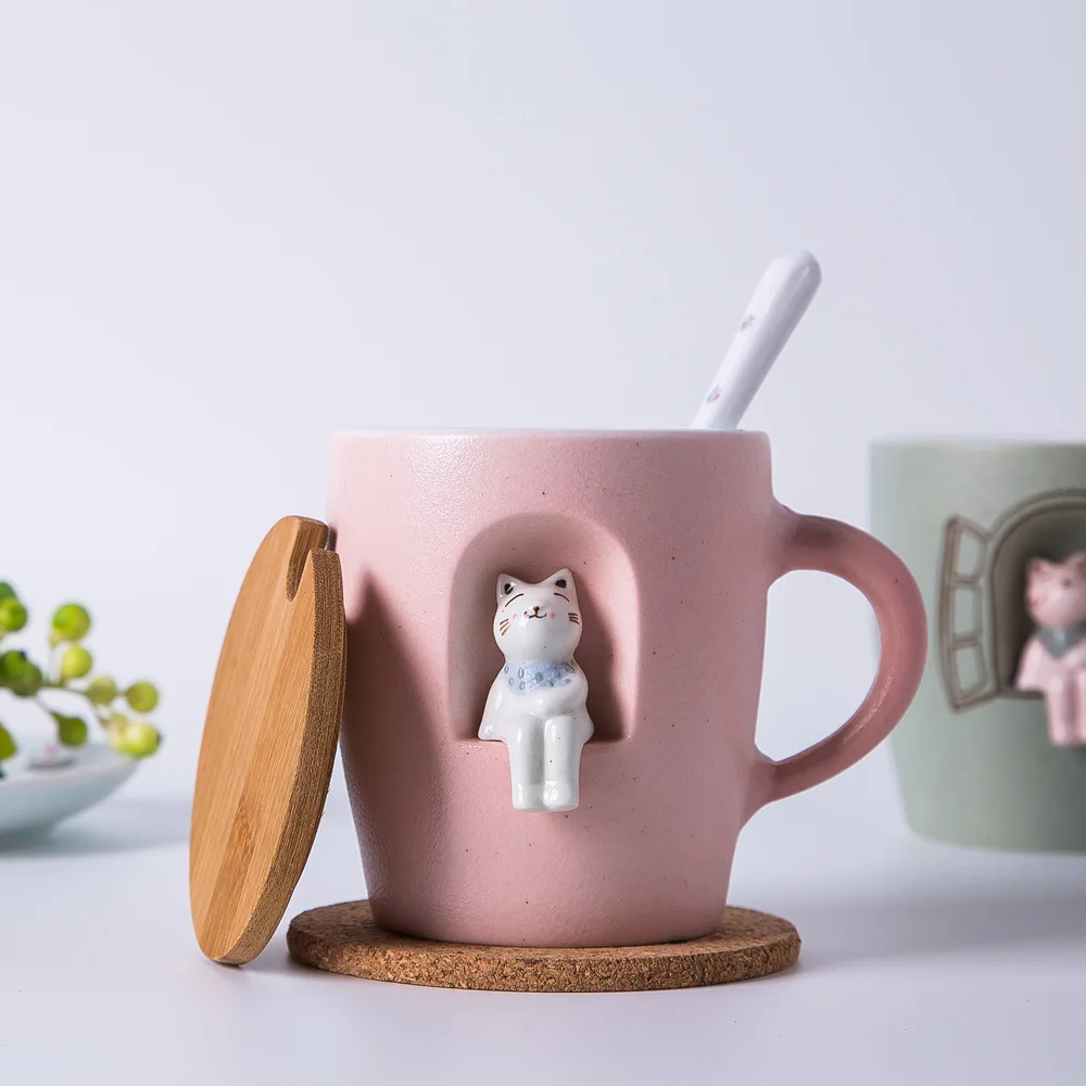 Jingdezhen original design brand handmade mug cartoon animal ceramic ... Jingdezhen original design brand handmade mug cartoon animal ceramic ...