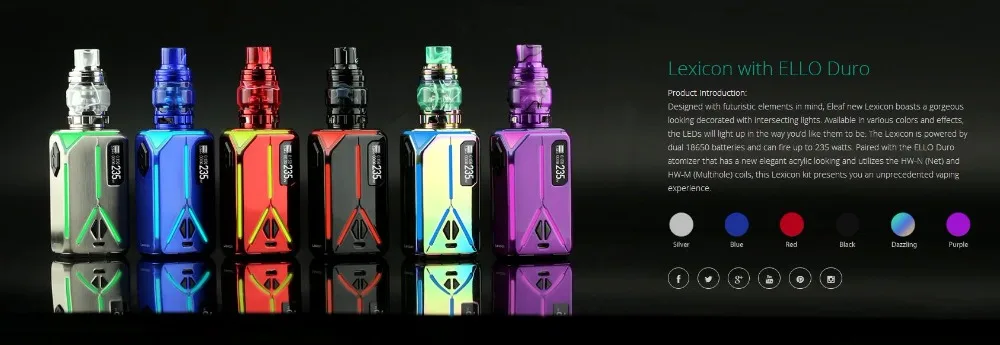 Eleaf Lexicon With ELLO Duro