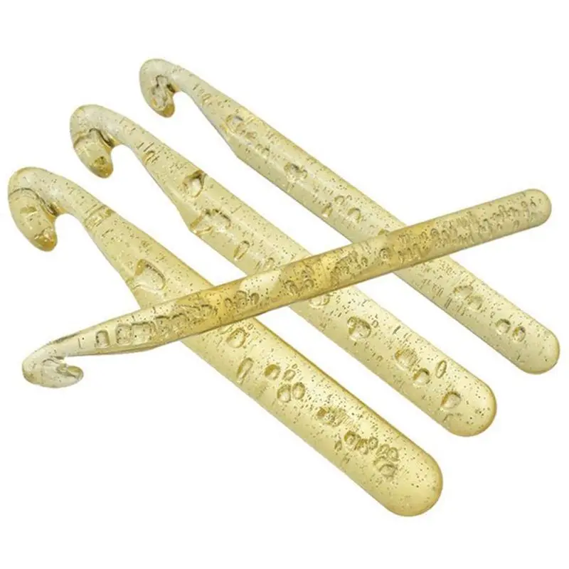 ABFY-5Pcs 12 мм/15 мм/18 мм/20 мм/25 мм огромный набор крючков для вязания крючком набор пластиковых вязальных игл Набор DIY пряжа швейное ремесло инструмент для вязания