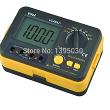 1 шт. цифровой измеритель мультиметр VC480C+ 3 1/2 цифровой измеритель сопротивления Milli-ohm тест er 4 провода тест w/lcd