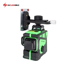 Большой сильный 3D 12 зеленых линий лазерный уровень толстые линии самонивелирующийся 360 горизонтальный и вертикальный крест супер мощный лазерный луч