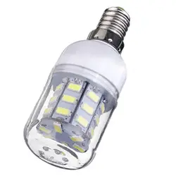 E14 кукурузы лампы высокой Мощность LED 5730 SMD свет лампы энергосбережения Цвет: теплый белый