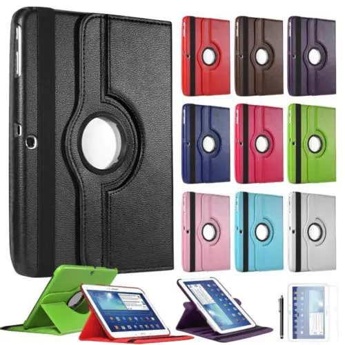 Cheap For Samsung Galaxy Tab 3 10.1 inch P5200 P5220 P5210 Tablet PU Leather Case Cover 360 Rotating Smart Stand Screen Protector Cheap For Samsung Galaxy Tab 3 10.1 inch P5200 P5220 P5210 Tablet PU Leather Case Cover 360 Rotating Smart Stand Screen Protector