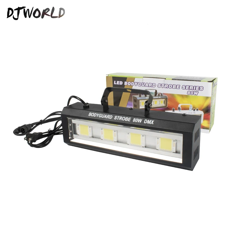 Djworld светодиодный холодный белый/полный Цвет стробовое освещение 5/6 Канал DMX
