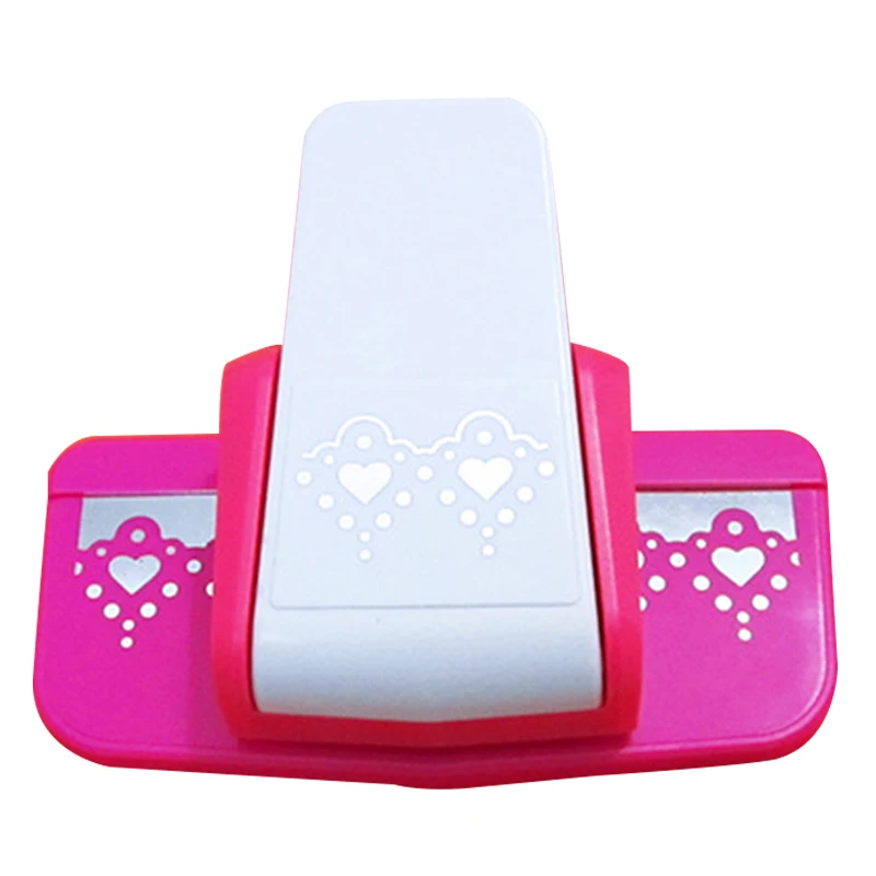 

Three-dimensional Fancy border embossing punch scrapbooking handmade edge device DIY paper cutter Unilateral hollow double hea