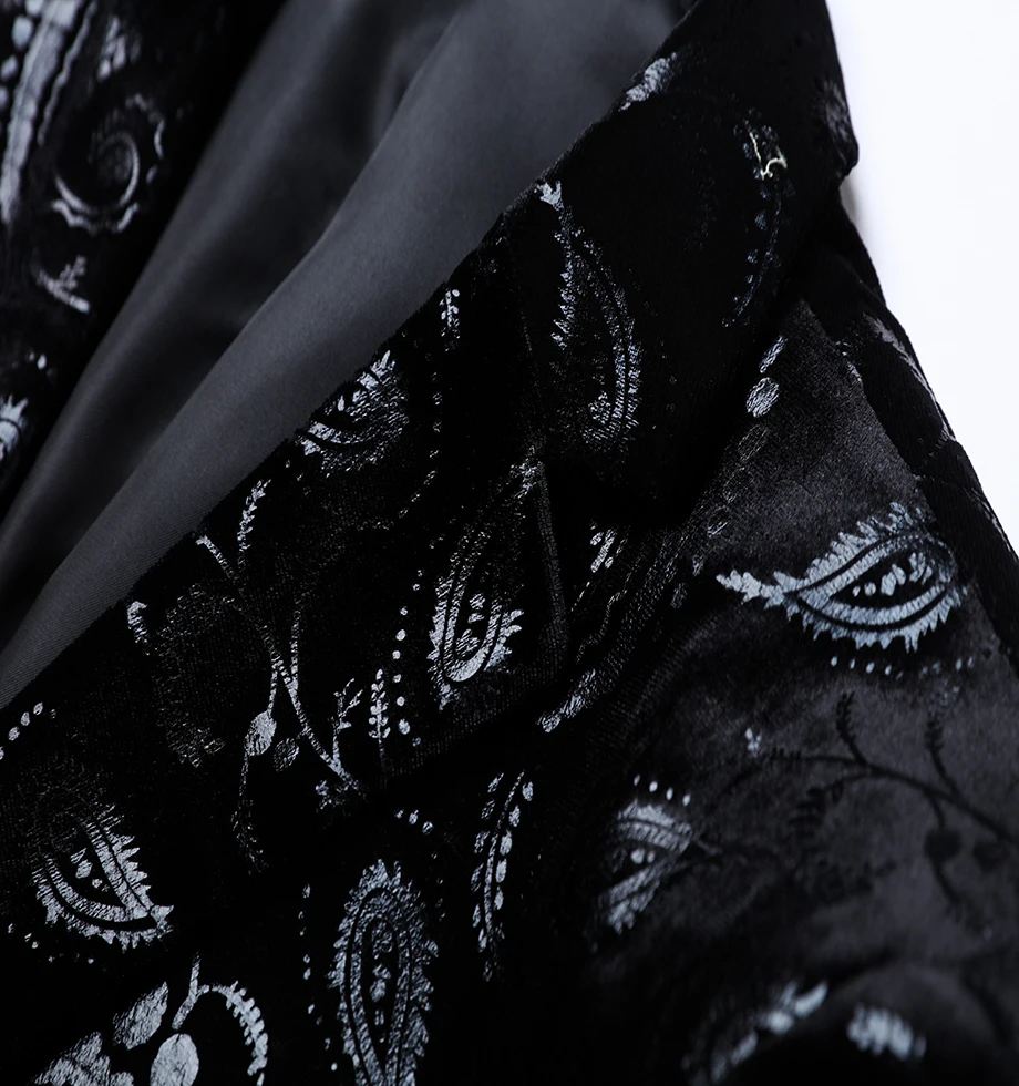 2019 Autumn Men'S Print Slim Single West High Quality Business Casual Fashion Trend Wild Men'S Suit Coat 2019 Autumn Men'S Print Slim Single West High Quality Business Casual Fashion Trend Wild Men'S Suit Coat