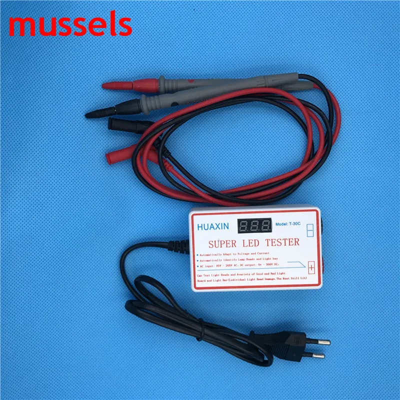 LED strip test Smart-Fit Lamp beads Light board LED Backlight Tester Tool Output 0-300V Voltage Display for All LED Application LED strip test Smart-Fit Lamp beads Light board LED Backlight Tester Tool Output 0-300V Voltage Display for All LED Application